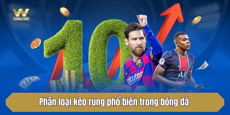 Phân loại kèo rung phổ biến trong bóng đá 